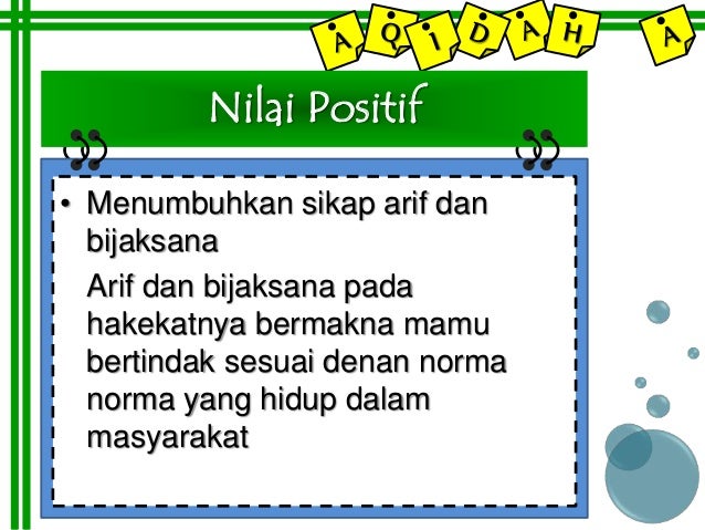 Aqidah Akhlak Kelas XI