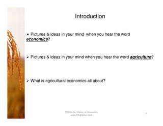 role of agriculture in economic development wikipedia