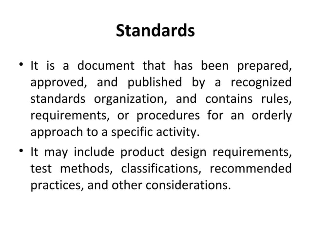 APPAREL QUALITY STANDARD AND IMPLEMENTATION | PPT