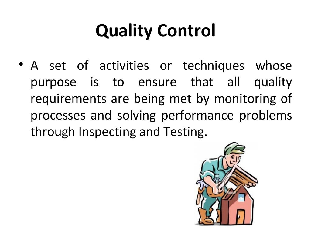 APPAREL QUALITY STANDARD AND IMPLEMENTATION