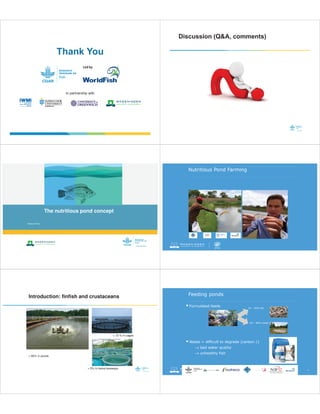 Practical Understanding of Aquafeed Formulation