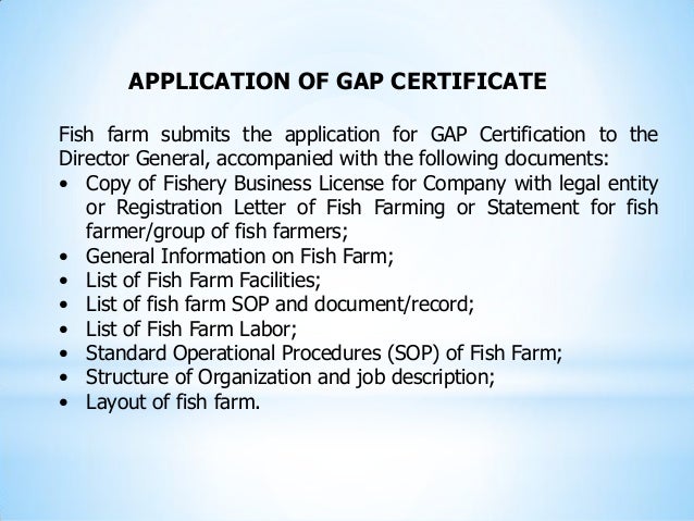 Aquaculture Certification in Indonesia Aquaculture Certification in Indonesia