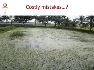 KVAFSU
Costly mistakes…?
 