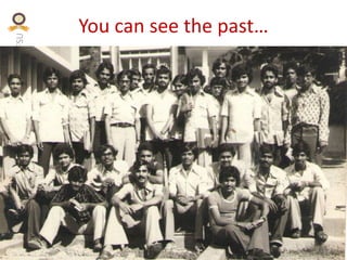 KVAFSU
You can see the past…
 