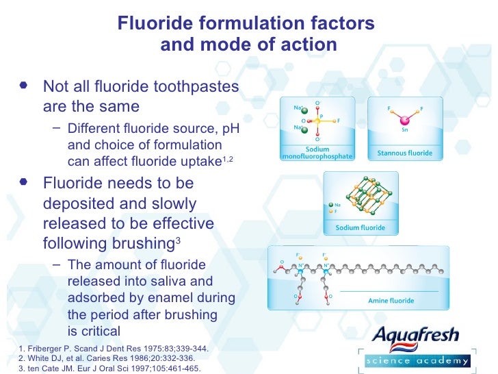 Aquafresh Science Academy Fluoride Slide Set