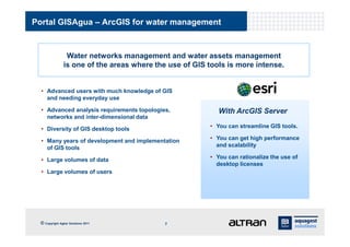 GIS Solution for Water Management with ArcGIS Server | PDF