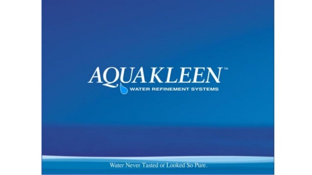 Aquakleen Products Reviews Presentation - Intro 1