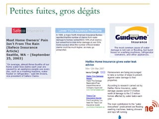 Petites fuites, gros dégâts 