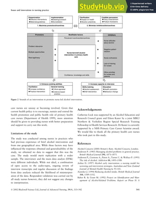 A Qualitative Study Of Nurses Attitudes And Practices Regarding Brief ...