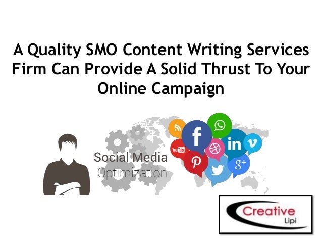 Online content writing services