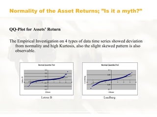 A Quantitative Risk Optimization Of Markowitz Model | PPT