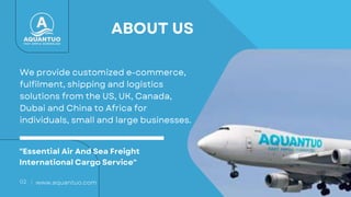 Air And Sea Freight International Cargo Service | PPTX