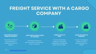 Air And Sea Freight International Cargo Service | PPTX