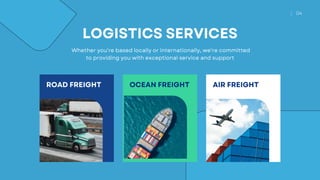 Air And Sea Freight International Cargo Service | PPTX