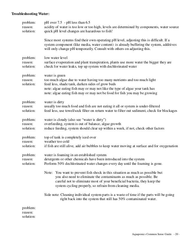 Aquaponics common sense_guide