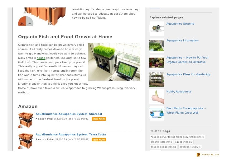 Aquaponics DIY For Beginners