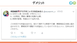 アクアポニックス交流会で話す資料