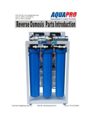 AQUAPRO RO WATER PURIFICATION SYSTEM SALES AND SERVICES