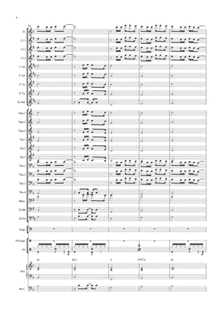 ¡
¢
¡
¢
¡
¢
¡
¢
{
Fl.
Cl.1
Cl.2
Cl.3
1º Alt.
3º Alt.
2º Tn.
4º Tn.
Sx Bar.
Trpa.1
Trpa.2
Trpa.3
Tpt.1
Tpt.2
Tpt.3
Tbn.1
Tbn.2
Tbn.3
Tbn.4
Bdno.
Tb.Bb
Tb.Eb
Timp.
Prt.Susp.
Dr.
Pno.
Bx.C.
46
B¨ B¨/C F FŒ„Š7/A B¨
&b
&
#
&
#
&
#
&
##
&
##
&
#
&
#
&
##
.
&
&
&
&
#
&
#
&
#
?
b
?
b
?
b
?
b .
?#
?# .
?##
.
? · · · · ·
/ · · · · ·
/ ¥
2
&b
?b
?b
.
Ï Ï Ï Ï Ï ú
ä
Ï Ï Ï Ï Ï Ï Ï Ï Ï Ï Ï Ï Ï Ï Ï Ï Ï
Ï Ï Ï Ï Ï ú ä Ï Ï Ï Ï Ï Ï Ï Ï Ï Ï Ï Ï Ï Ï Ï Ï Ï
Ï Ï Ï Ï Ï ú ä Ï Ï Ï Ï Ï Ï Ï Ï Ï Ï Ï Ï Ï Ï Ï Ï Ï
Ï Ï Ï Ï Ï ú ä Ï Ï Ï Ï Ï Ï Ï Ï Ï Ï Ï Ï Ï Ï Ï Ï Ï
ú ä Ï Ï Ïª Ï ú ú ú
ú ä Ï Ï Ïª Ï ú ú ú
ú ä Ï Ï Ïª Ï ú ú ú
ú ä Ï Ï Ïª Ï ú ú ú
ú Å Ï Ï Ï Ïª
ú ú ú
ú ä Ï Ï Ïª Ï ú ú ú
ú ä Ï Ï Ïª Ï ú ú ú
ú ä Ï Ï Ïª Ï ú ú ú
ú ä Ï Ï Ïª Ï ú ú ú
ú ä Ï Ï Ïª Ï ú ú ú
ú
ä
Ï Ï Ïª Ï ú ú úÏ Ï Ï Ï Ï ú
ä
Ï Ï Ï Ï Ï Ï Ï Ï Ï Ï Ï Ï Ï Ï Ï Ï Ï
Ï Ï Ï Ï Ï ú
ä
Ï Ï Ï Ï Ï Ï Ï Ï Ï Ï Ï Ï Ï Ï Ï Ï Ï
Ï Ï Ï Ï Ï ú
ä
Ï Ï Ï Ï Ï Ï Ï Ï Ï Ï Ï Ï Ï Ï Ï Ï Ï
ú Å Ï Ï Ï Ïª ú ú ú
ú
ä
Ï Ï Ïª Ï ú ú ú
ú Å Ï Ï Ï Ïª
ú ú ú
ú Å Ï Ï Ï Ïª
ú ú ú
Ï
À À À À Ï
J Å Ï
R
Ï
À À À À À À À À Ï
ÏJ
ä Ï
À À À À À À À À Ï
J Å
À À À À
Ï
R
úúú úúú
úúú
úúú úúú
ú ú
ú ú ú
ú
Å
Ï Ï Ï Ïª
ú ú ú
8
 