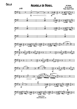 Aquarela do Brasil - cello.pdf