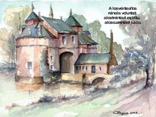 A los veinte años  reina la  voluntad,  a los treinta el espíritu,  a los cuarenta el juicio. 