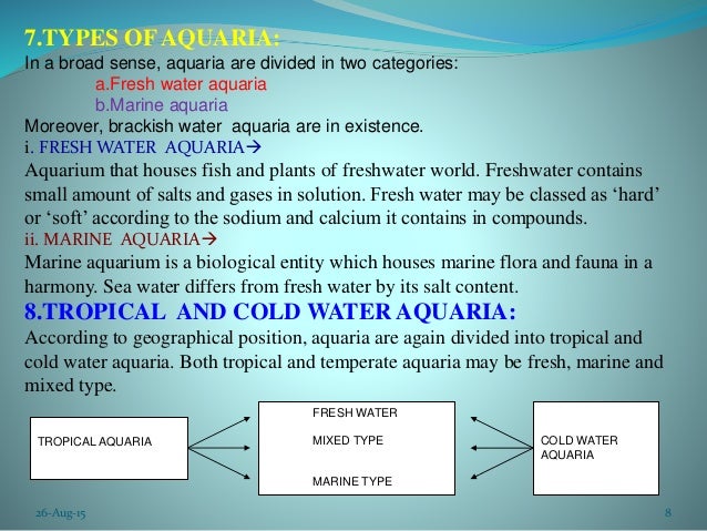 Aquarium and ornamental fish ppt