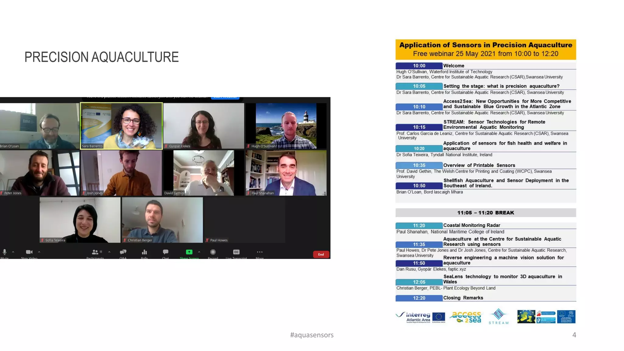 PRECISION AQUACULTURE
#aquasensors 4
 