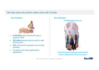 The Water Network by AquaSPE AG | PDF
