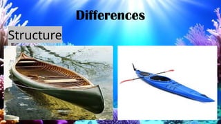 Differences
Structure
:
 