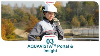 AQUAVISTATM Portal &
Insight
03
 