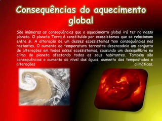 Aquecimento global 