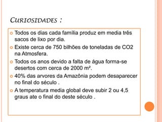 Descarga de produtos tóxicos nos rios e oceanos:Os produtos químicos entram no ar como emissões e molham-no como o desaguamento. As emissões industriais e de veículos de óxidos do nitrogênio e do enxofre causam a chuva ácida, que os venenos pescam e outros organismos aquáticos nos rios e nos lagos e afetam a habilidade do solo de suportar plantas. O dióxido de carbono causa a mudança do efeito e do clima da estufa.O derramamento químico dos fertilizantes e dos nutrientes das fazendas e dos jardins causam a configuração acima de algas tóxicas nos rios, fazendo os inabitável aos organismos aquáticos e desagradáveis para seres humanos. Alguns produtos químicos tóxicos encontram nos locais do desperdício em nossos lençol de água, rios e oceanos e induzem as mudanças genéticas que comprometem a habilidade da vida de reproduzir e sobreviver