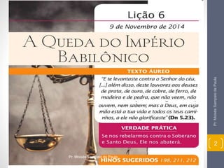 Pr. Moisés Sampaio de Paula 
2 
Pr. Moisés Sampaio de Paula 
 