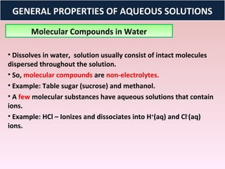 AQUEOUS REACTIONS | PPT