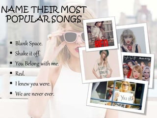 Power Point Taylor Swift | PPT