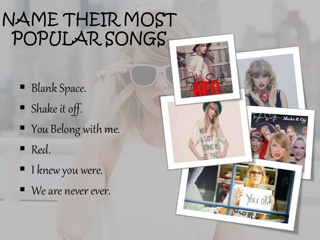 Power Point Taylor Swift