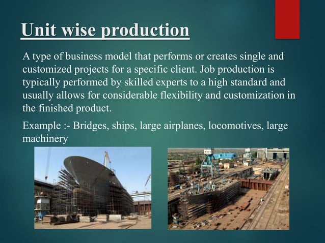 Classification of Manufacturing Process