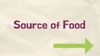 Source of Food
 