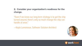 A Quick Guide to Making Change Happen in Your Organization