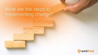 A Quick Guide to Making Change Happen in Your Organization