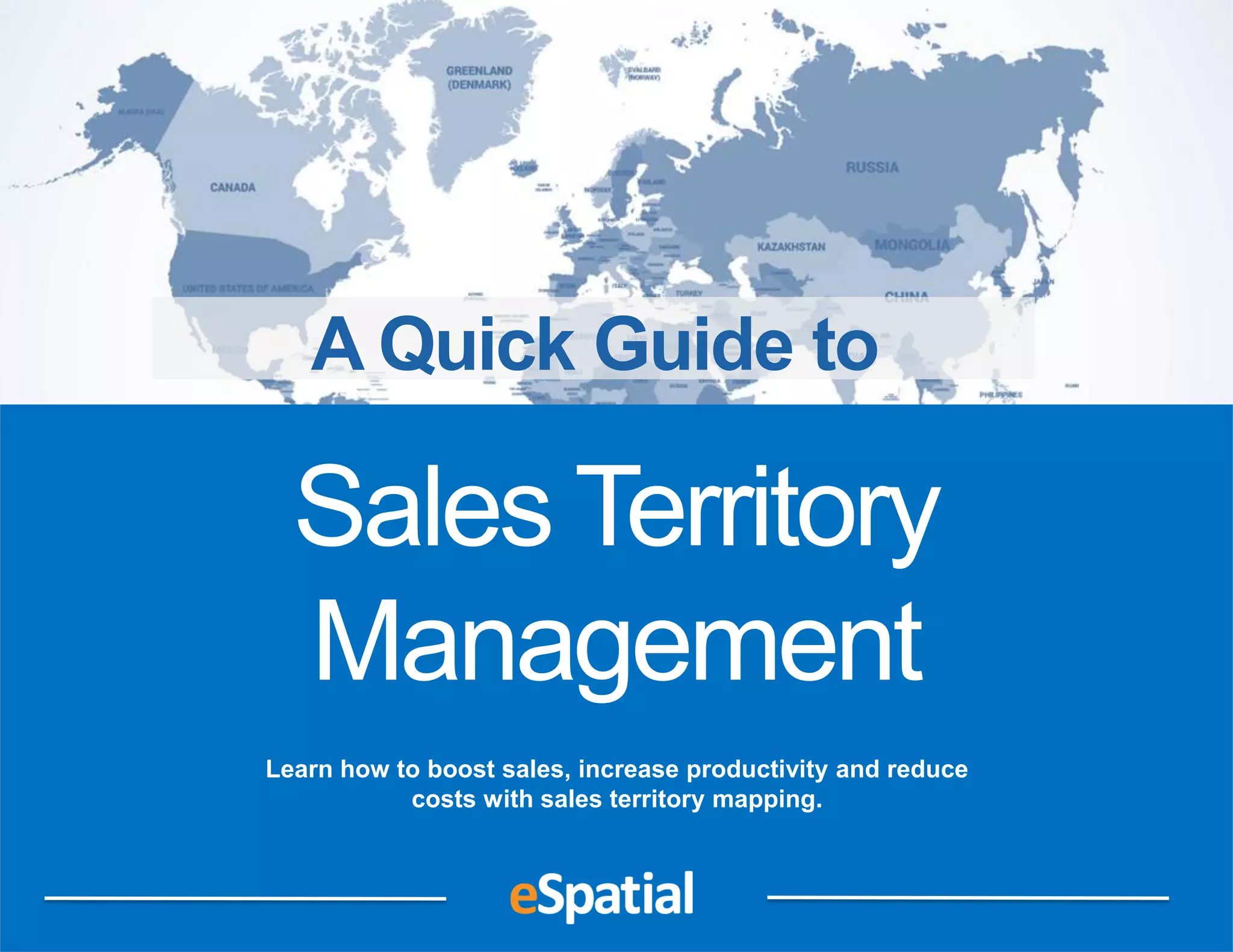 A Quick Guide to Sales Territory Management by eSpatial | PDF