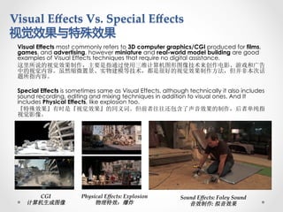 A quick introduction to visual effects 电影视觉效果制作技术介绍 | PDF