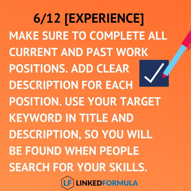 A Quick LinkedIn Profile Optimization Checklist | PDF