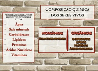 A quimica dos seres vivos | PDF