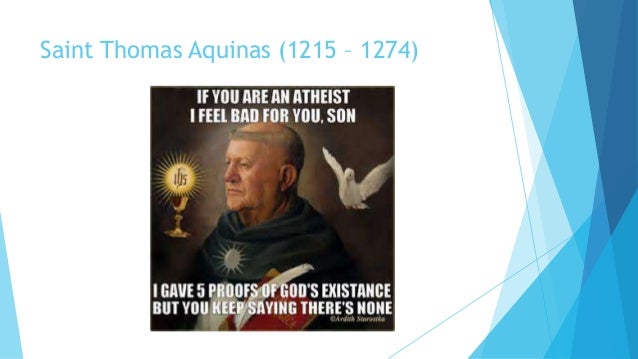 st thomas aquinas teleological argument vs Also st thomas brings forth his five way, or five proofs for the existence of god aquinas offers 5 arguments for the existence of god. st thomas aquinas teleological argument vs Also st thomas brings forth his five way, or five proofs for the existence of god aquinas offers 5 arguments for the existence of god.