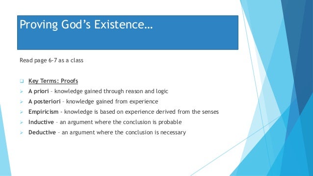 of on argument existence god religious experience for based the Teleological  Argument  Aquinas