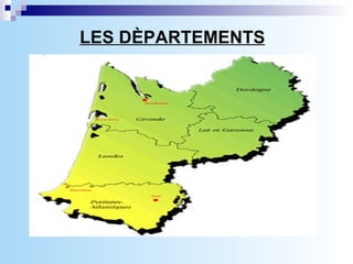 LES DÈPARTEMENTS 