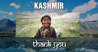 A Quiz On 'Paradise' Kashmir (Incredible India) 