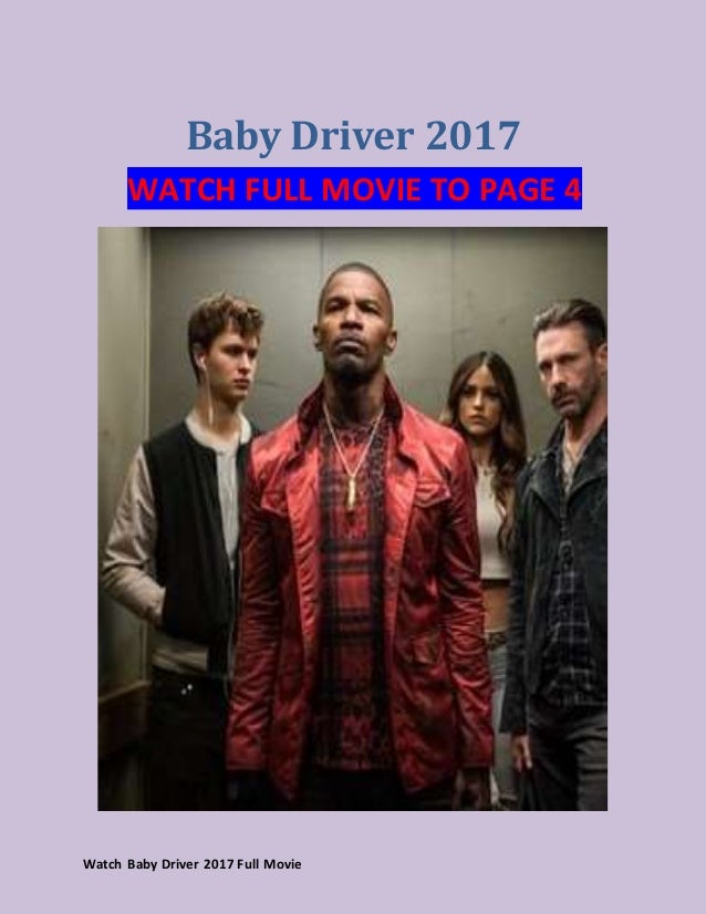 watch baby driver 2017 full movie streaming reddit