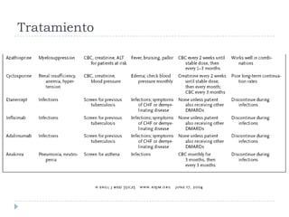 Además de los beneficios de la disminución de los síntomas se evidencia mejoría en la evolución de la propia enfermedad. 